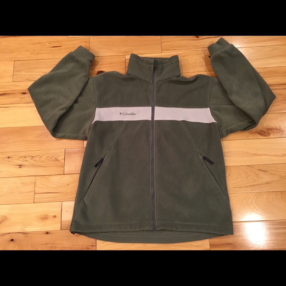 Columbia Men’s Fleece Jacket. Size Medium
